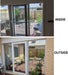 5M One Way Mirror Tint Window Glass Film Solar UV Reflective Privacy Protector - Battery Mate