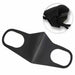 5Pcs Face Mask Reusable Washable Mouth Cover Unisex Masks Protective Adult (Black) - Battery Mate