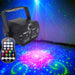 60 Patterns LED Stage Lighting RGB Laser Projector Disco Party Club DJ Lights AU - Battery Mate