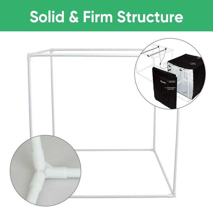 60CM Photography Bi-Color LED Light Tent Cube Shooting Lighting Box 3000K/5500K - Battery Mate