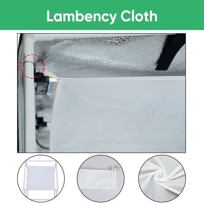 60CM Photography Bi-Color LED Light Tent Cube Shooting Lighting Box 3000K/5500K - Battery Mate