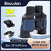 60X60 Day Night Vision Binoculars Telescope 3000M Waterproof Outdoor Travel Hunt - Battery Mate