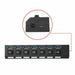 7 Port USB 3.0 HUB Powered +High Speed Splitter Extender PC AC Adapter Cable - Battery Mate