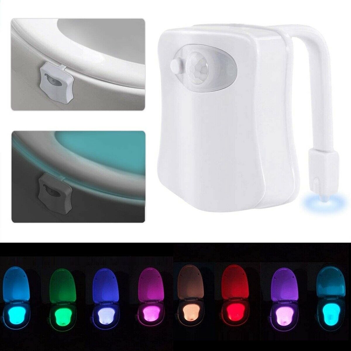 The Original GLOW BOWL as seen on TV Motion Activated Night Light  Illuminated