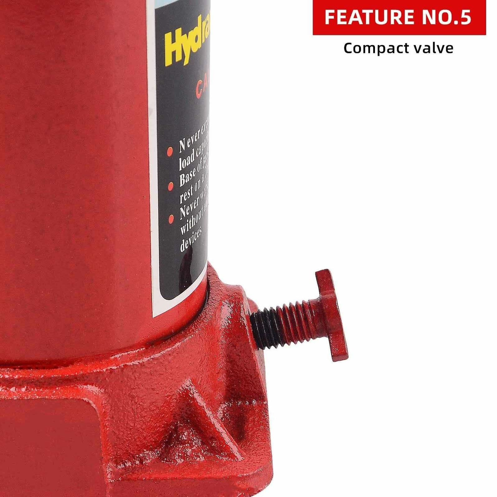 8Ton Hydraulic Bottle Jack Lift Car Lifting Tool Truck Caravan Tractor