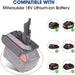 Adapter For DeWalt Milwaukee Bosch Battery Convert To Dyson V7 AU - Battery Mate