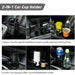 Adjustable 2in1 Car Seat Cup Holder Bottle Drink Coffee Storage Water Bottle AU - Battery Mate
