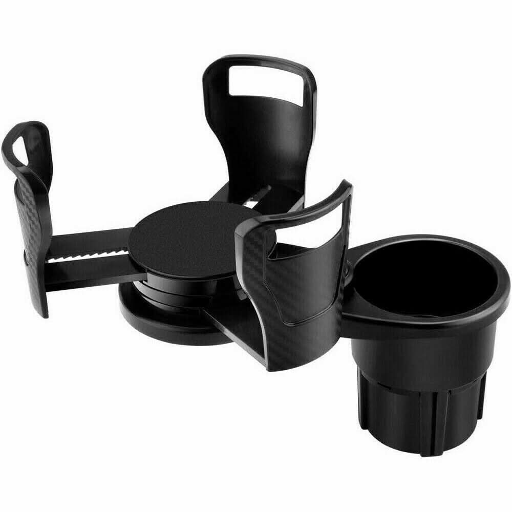 Adjustable 2in1 Car Seat Cup Holder Bottle Drink Coffee Storage