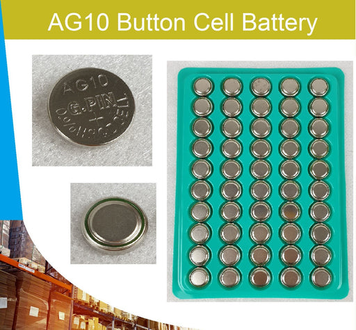 AG10 Alkaline Cell Battery Batteries LR1130 LR54 L1131 SR1130 - Battery Mate
