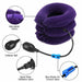 Air Inflatable Neck Pillow Head Cervical Traction Support Stretcher Pain Relief - Battery Mate