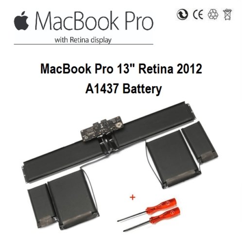 Apple Compatible A1437 Battery For MacBook Pro 13" Retina A1425 Late 2012 & Early 2013 - Battery Mate