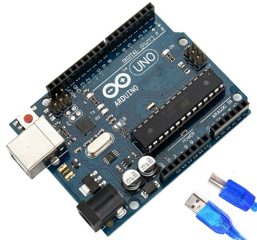 Arduino Compatible Generic Uno R3 Atmel ATmega328 Microcontroller Board With USB Cable - Battery Mate