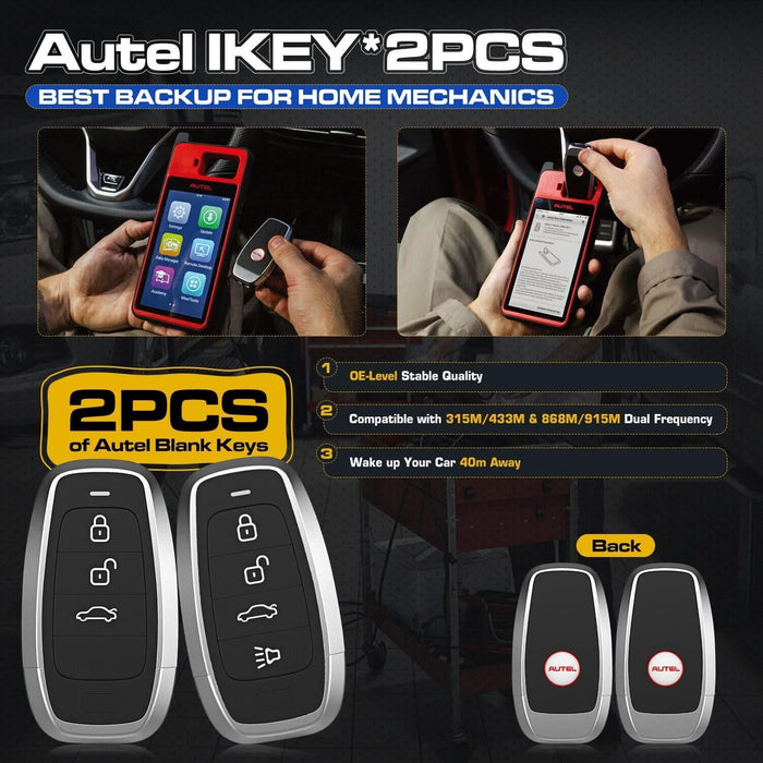 Immo Key Programing Autel MaxiIM KM100 as IM508 IMMO Keys Programmer Immobilizer Tool Keys ...