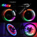 Bike Bicycle Cycling Spoke Wire Tire Tyre Wheel LED Flash Light Lamp 3 Modes AU - Battery Mate