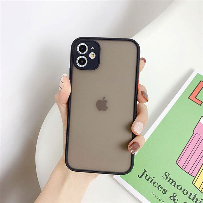 Black Matte Surface Ultra Protective iPhone X Case - Battery Mate