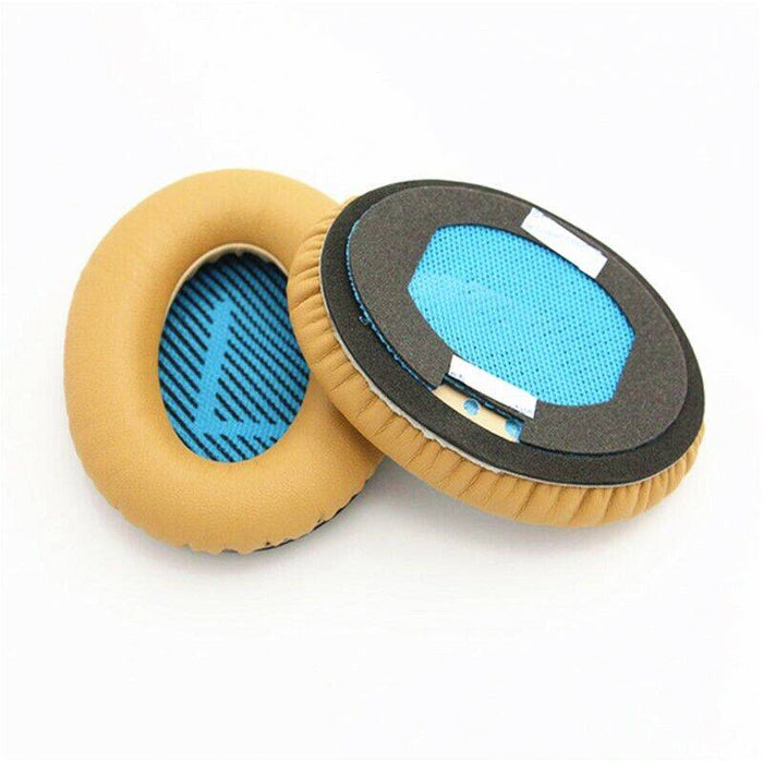 Black | Replacement Ear Pads Pad Cushions for Bose QC2 QC15 QC25 AE2 AE2I AE2w Headphone - Battery Mate