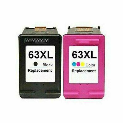 Black / TriColour 63 XL 63XL Ink Cartridges for HP 2130 2131 3630 3632 3830 4650 - Battery Mate