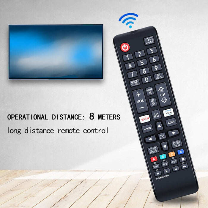 BN59-01315D For Samsung TV Remote Control NETFLIX Prime Video UA75RU7100W - Battery Mate