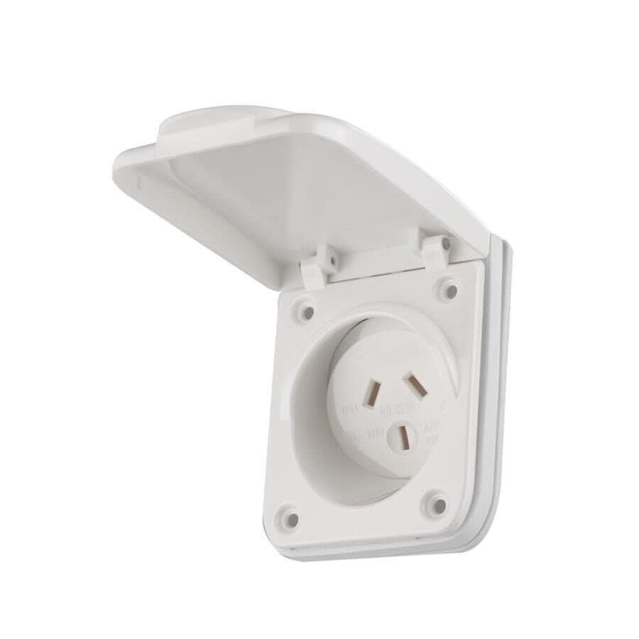 Caravan, Motorhome, RV 15 Amp Power Outlet Socket — Battery Mate