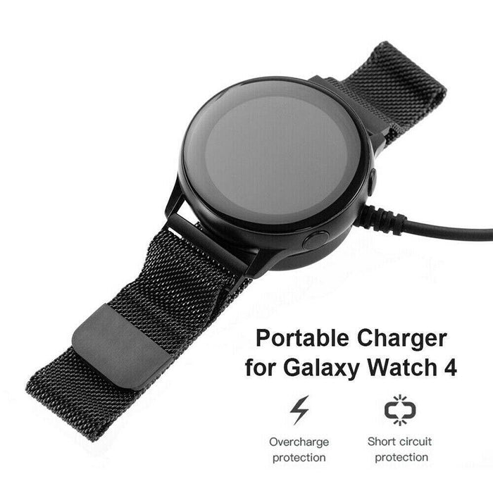 Charger for Samsung Galaxy Watch 4 Smartwatch 1m USB Charging Dock Cable - Battery Mate