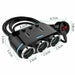 Cigarette Lighter Adapter 3x Multiple Ports + 2 USB Car Charger - Battery Mate