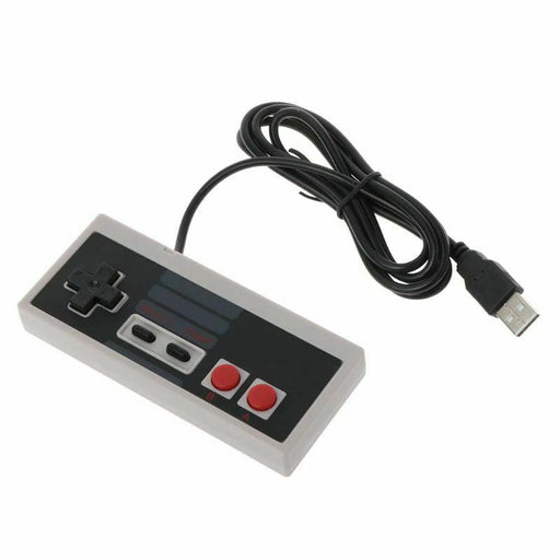 Classic NES Style Retro Game USB Controller Gamepad Joystick Joypad For PC - Battery Mate