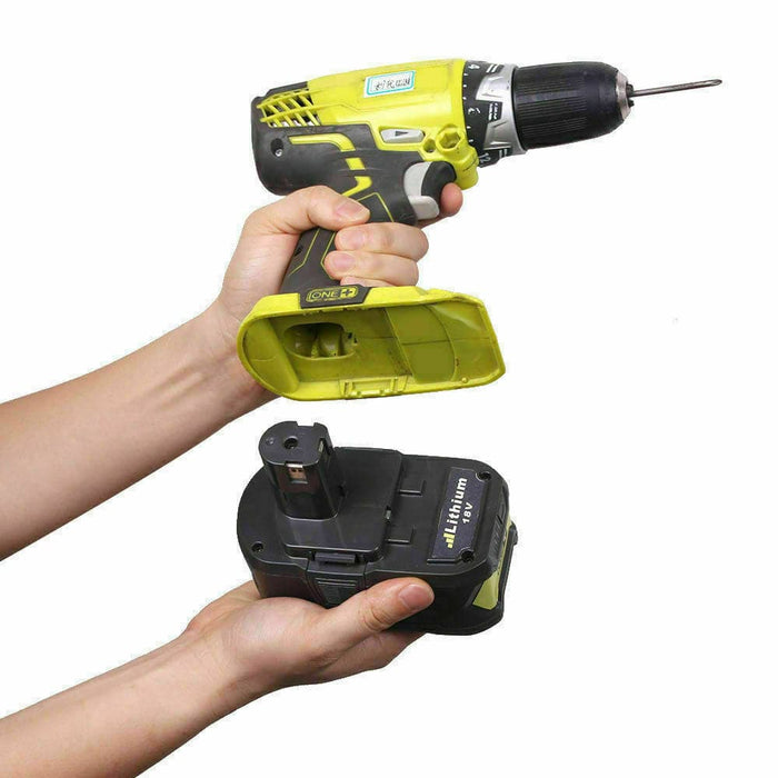 [Combo Deal] 2x Ryobi One+ Plus Compatible 18V Batteries 5ah + 1x Charger - Battery Mate