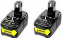 [Combo Deal] 2x Ryobi One+ Plus Compatible 18V Batteries 5ah + 1x Charger - Battery Mate