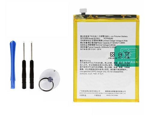 Compatible Battery BLP631 suited for OPPO A73 - Battery Mate