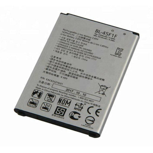 Compatible Battery for LG K4 K8 2017 Battery BL-45F1F 2500mAh + Warranty - Battery Mate