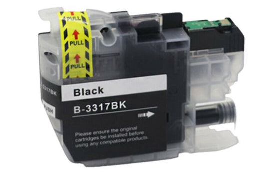 Compatible Brother LC-3317 BK Black Ink Cartridge - 550 pages - Battery Mate