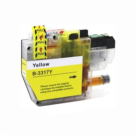 Compatible Brother LC-3317 Yellow Ink Cartridge - 550 pages - Battery Mate