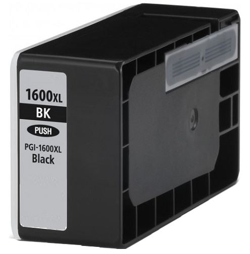 Compatible Canon PGI-1600XLBK Black High Yield Ink Cartridge - 1,200 pages - Battery Mate