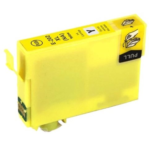 Compatible Epson 202XL Yellow High Yield Ink Cartridge [C13T02P192] - Battery Mate