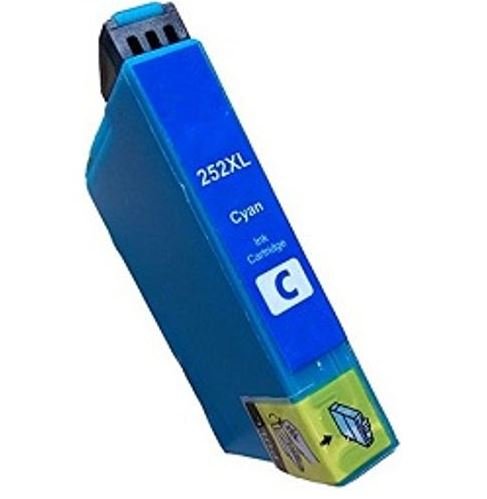 Compatible Epson 252XL Compatible Cyan High Yield Ink Cartridge - Battery Mate