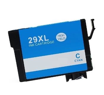 Compatible Epson 29XL (C13T29914010) Cyan High Yield Inkjet Cartridge - 470 pages - Battery Mate