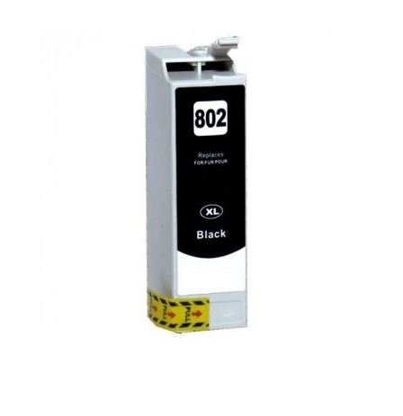 Compatible Epson 802XL (C13T356192) Black High Yield Inkjet Cartridge - Battery Mate