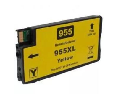 Compatible HP 955XL Yellow High Yield Inkjet Cartridge L0S63AA - 1,600 Pages - Battery Mate