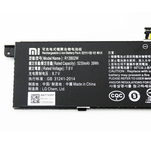 Compatible R13B01W R13B02W 6800mAh Laptop Battery for Xiaomi Mi Air 13.3" Series - Battery Mate
