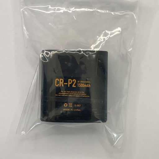 CRP2 Lithium Photo Battery 1500mAh 6V CR-P2 [2 Pack] - Battery Mate