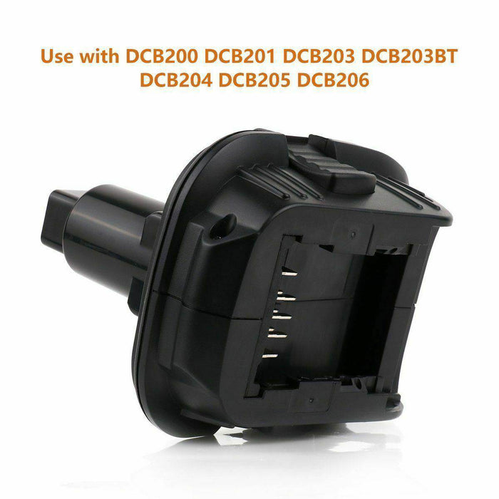 DCA1820 Adapter For Dewalt 20V MAX to 18V Convert for Li-Ion NiCD NiMh Battery - Battery Mate