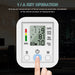 Digital Blood Pressure Monitor Upper Arm Automatic Machine Heart Rate Monitor - Battery Mate