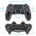 DoubleShock 4 Wireless Controller for PS4 PlayStation 4 Gamepad [Black] - Battery Mate