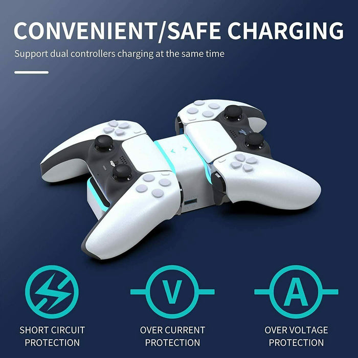 Fuel Dual Controller Charging Station & Headset Stand