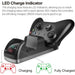 Dual Dock Charger Charging Station + 2 Rechargeable Battery for Xbox One/S/X Controller - Battery Mate