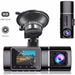 Dual Lens Dash Cam Night Vision, Full HD 1080P Car Recorder Camera 1.5inch LCD - Battery Mate