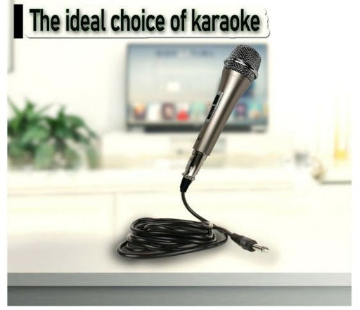 Dynamic Professional Vocal Microphone Corded Mic for PA Speaker/Studio SN909 - Battery Mate
