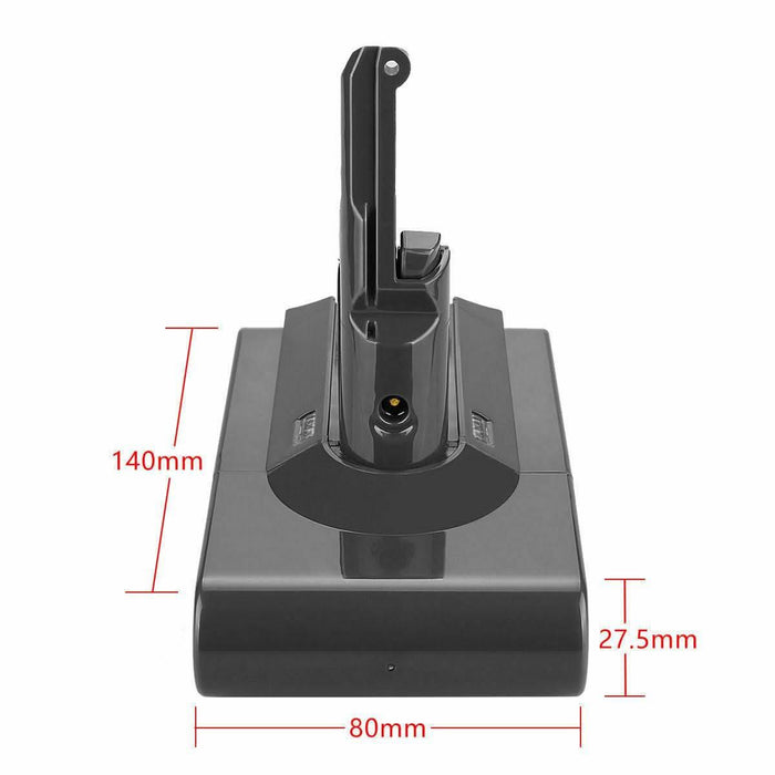 Dyson V8 / SV10 Replacement Battery High Capacity + 2 Pre Filters - Battery Mate