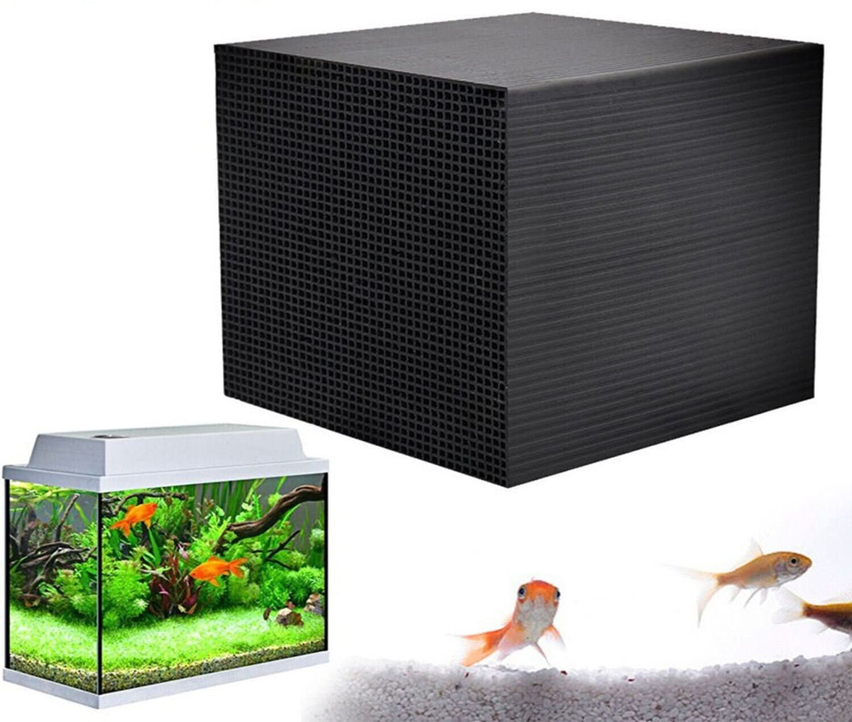 EcoAquarium Carbon Filter Fish Tank Water Aquarium Cleaner Purifier G