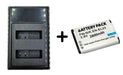 EN-EL23 Replacement Battery + Twin Charger For Nikon Coolpix B700 P610 P610S P900 P900S - Battery Mate